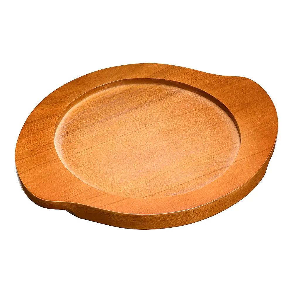 62-6795-52 Wooden stand small for plate with stone aluminum frame