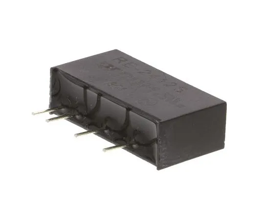 63-7568-06 Recom RE 1W Isolated DC-DC Converter Through Hole, Voltage in 21.6 → 26.4 V dc, Voltage out 12V dc RE-2412S