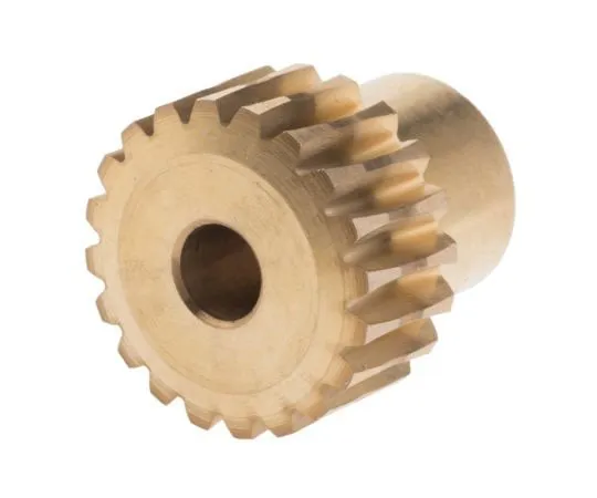 63-7607-36 RS PRO Bronze 20 Teeth Worm Wheel Gear, 16.03mm PitchDiam. , 12mm Hub Diam. , 18mm Face Width 521-6834