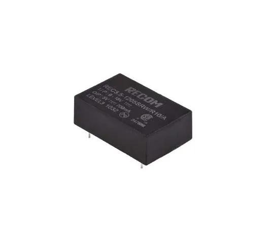 63-7723-13 Recom REC3.5 3.5W Isolated DC-DC Converter Through Hole, Voltage in 9 → 18 V dc, Voltage out 5V dc REC3.5-1205SRW/R10/A