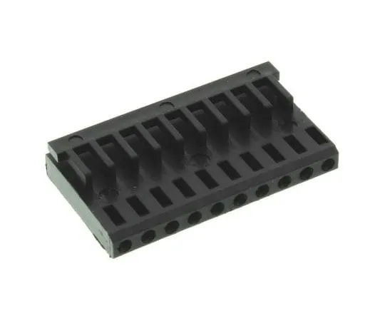 63-7598-38 TE Connectivity AMPMODU MOD IV Female Connector Housing, 2.54mm Pitch, 10 Way, 1 Row 1-926475-0