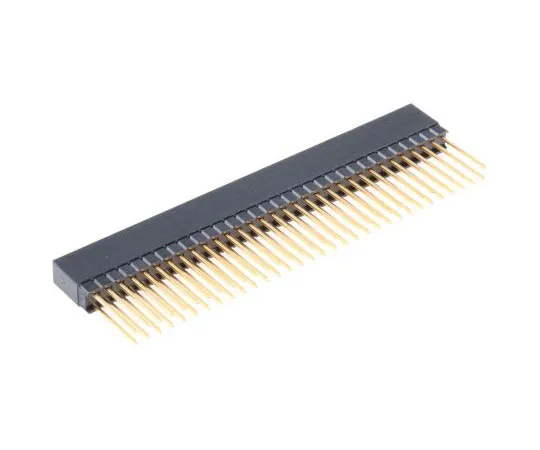 63-7686-27 HARWIN 2.54mm Pitch 64 Way 2 Row Straight PCB Socket, Through Hole, Solder Termination M20-6103245