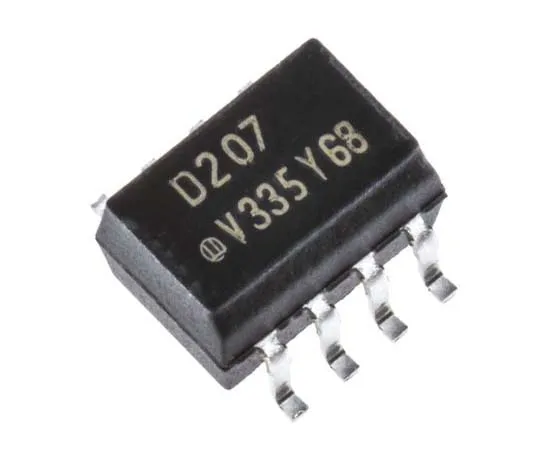 63-7733-78 Vishay, ILD207T DC Input Transistor Output Dual Optocoupler, Surface Mount, 8-Pin SOIC ILD207T