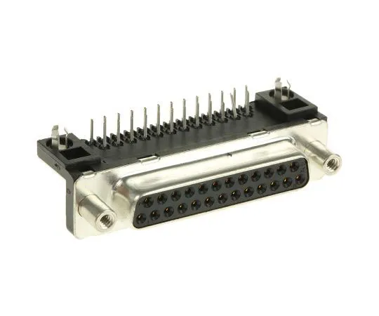 63-7624-56 Amphenol FCI Delta D Series, 25 Way Right Angle Through Hole PCB D-sub Connector Socket, 2.76mm Pitch D25S13A4GV00LF