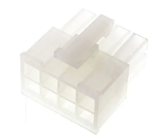 63-7589-02 TE Connectivity VAL-U-LOK Female Connector Housing, 4.2mm Pitch, 8 Way, 2 Row 794954-8