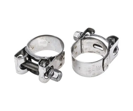 63-7611-77 MIKALOR Stainless Steel Bolt Drive, 20mm Band Width, 31mm - 34mm Inside Diameter M0301308-3