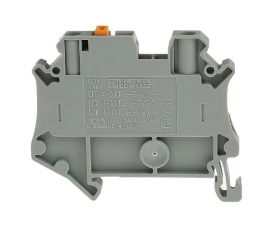 63-7647-64 Phoenix Contact, UT Series , 500 V Universal Terminal, Screw Down Termination 3046139