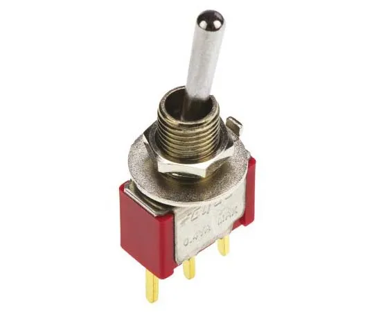 63-7735-89 TE Connectivity Single Pole Double Throw (SPDT) Toggle Switch, Latching, PCB 4-1825136-4