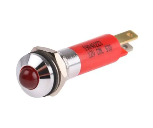 63-7583-43 CML Innovative Technologies Red Indicator, 12 V, 8mm Mounting Hole Size 190402Z3