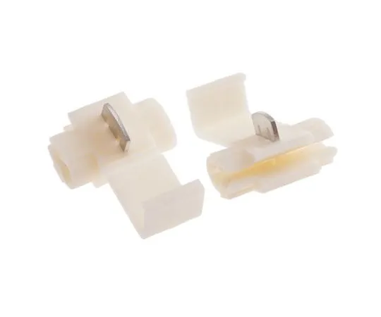63-7600-38 RS PRO Tap Wire Splice Connector, White, Insulated 18 → 14 AWG 510-8755
