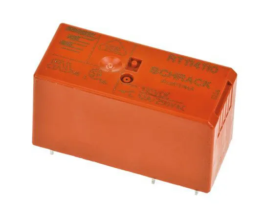 63-7678-96 TE ConnectivityRT1 SPDT Non-Latching Relay PCB Mount, 110V dc Coil, 12A RT114110