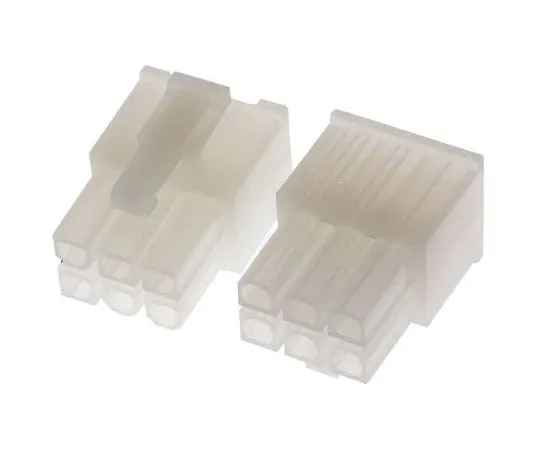 63-7589-01 TE Connectivity VAL-U-LOK Female Connector Housing, 4.2mm Pitch, 6 Way, 2 Row 794954-6