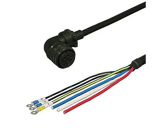 69-5831-24　Power Cable Angle Plug - Rose Wire Machining Movable 9 m DSVPWS1L-35BN-009-E　DSVPWS1L-35BN-009-E