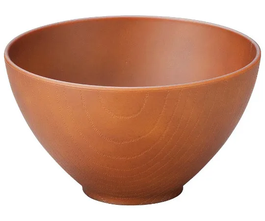 63-7198-27 Heat Resistant 4 Sq Asuka Wood Soup Bowl Total Natural 1001027 6223870