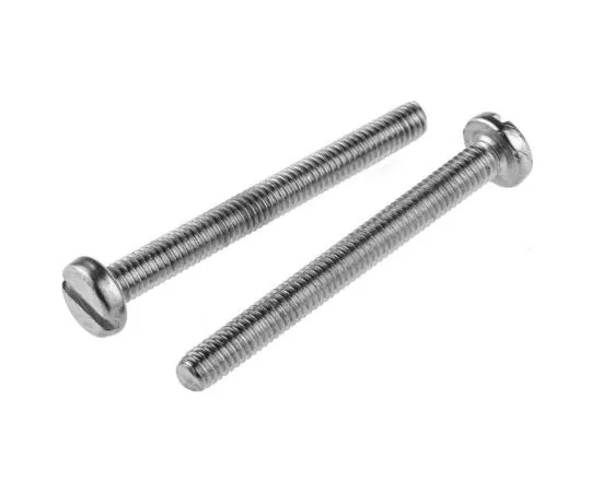 63-7574-24 RS Pro, M4 Pan Head, 40mm Brass Slot Nickel Plated0.7 482-8701