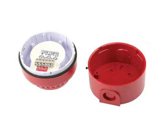 63-7613-31 RoLP Solista Sounder Beacon, Red LED, 9 → 28 V dc ROLP/RL/R/D