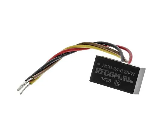 63-7662-10 Recom RCD-24-0.35/W, Constant Current LED Driver 12.25W 2 → 35V 350mA RCD-24-0.35/W
