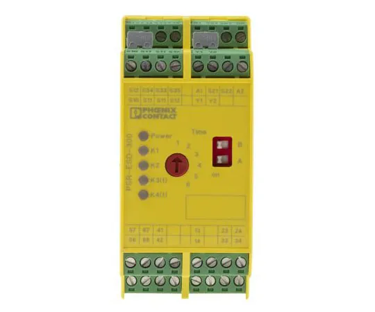 63-7659-62　Phoenix Contact PSR-SCP-24DC/ESD/5X1/1X2/300 24 V dc Safety Relay Dual Channel With 6 Safety Contacts　2981428
