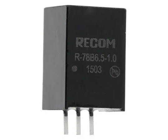 63-7671-84 Recom Switching Regulator, 32V dc Input, 6.5V dc Output, 1A R-78B6.5-1.0