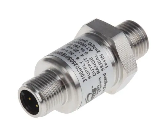 63-7555-74 Gems Sensors Gauge for Air Fluid, Hydraulic Fluid, Hydraulic Oil, Oil Pressure Sensor, 250bar Max Pressure Reading , 8 3100B0250S01E000