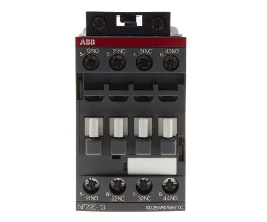 63-7739-27 ABB 4 Pole Contactor, 6 A, 230 V ac/dc Coil, AF Range, 2NO/2NC 1SBH137001R1322  NF22E-13