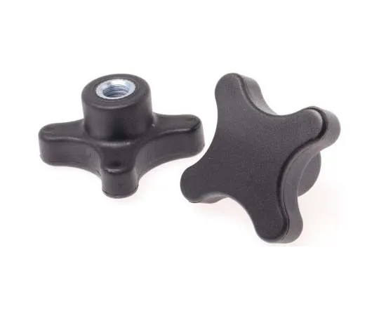 63-7715-28 RS PRO Black Thermoplastic Knob, M10 x 15 702-7712