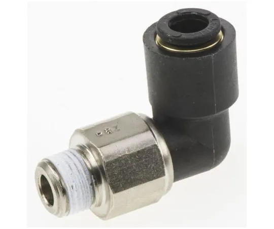 63-7560-57 Legris Elbow Connector, R 1/8 Male, Push In 6 mm 3159 06 10