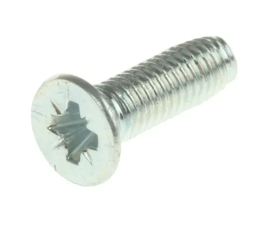 63-7575-43 RS Clear Passivated, Zinc Steel Self Tapping Screw M3 x 10mm Long 483-1268