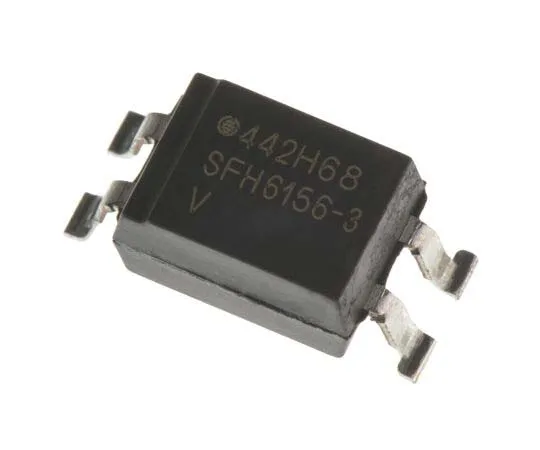 63-7707-79 Vishay, SFH6156-3T DC Input Transistor Output Optocoupler, Surface Mount, 4-Pin SMD SFH6156-3T