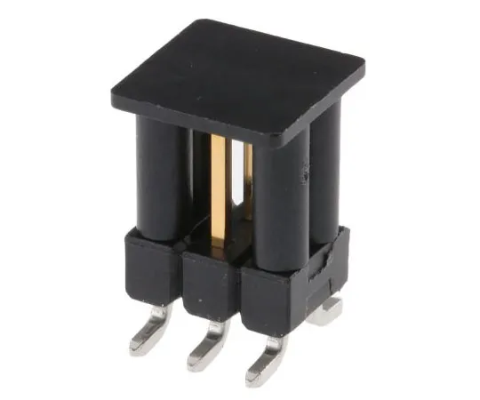 63-7612-87 TE Connectivity AMPMODU MOD II, 6 Way, 2 Row, Straight Pin Header 1241050-3