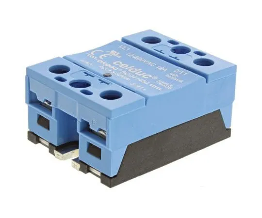 63-7591-26　Celduc 12 A Solid State Relay, Zero Crossing, Chassis Mount, Triac, 280 V rms Maximum Load　SO941460
