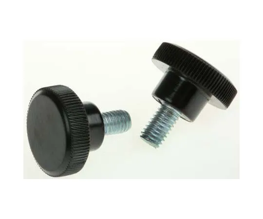 63-7714-79 RS PRO Black Duroplast Knob, M6 x 10 702-7544