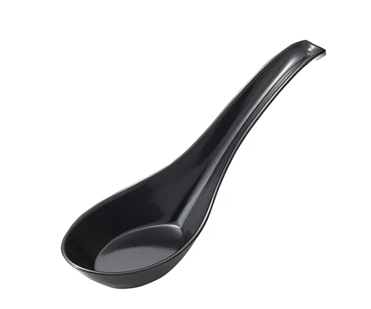 62-9962-05 Melamine Spoon (Small) DX Black C-77