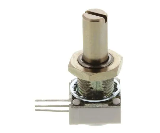 63-7578-27 Vishay 1 Gang Rotary Cermet Potentiometer with a 6.35 mm Dia. Shaft, 1MΩ, ±10%, 1W, Linear 14910F0GJSX10105KA 14910F0GJSX10105KA