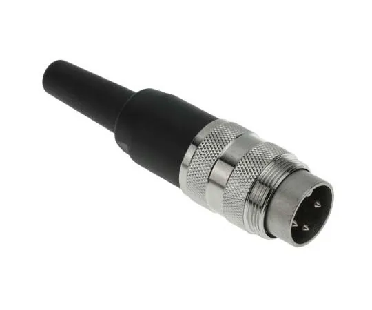 63-7705-10 Amphenol C 091 A Series, 3 Pole Din Plug Plug, 5A, 300 V ac T3260-018