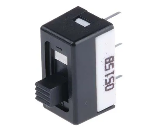 63-7740-16 PCB Slide Switch Single Pole Single Throw (SPST) Latching 3 A @ 28 V dc Slide MSS3112D