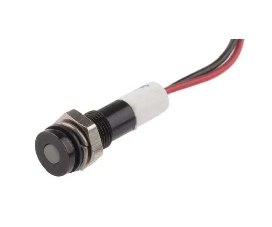 63-7708-75 RS PRO White Indicator, 24 V dc, 6mm Mounting Hole Size, Lead Wires Termination, IP67 700-1883