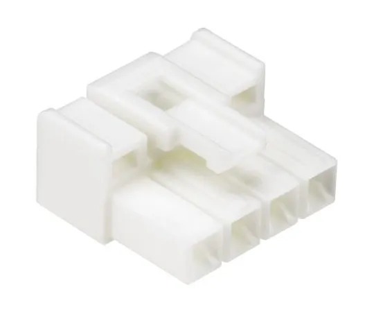 63-7602-70 JST VLP Male Connector Housing, 6.2mm Pitch, 4 Way, 1 Row VLP-04VN-1