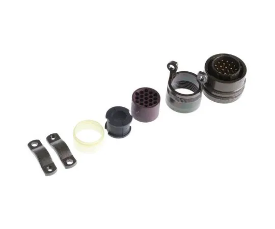 63-7668-35 Amphenol 451 Series, 19 Way Cable Mount MIL Spec Circular Connector Plug, Pin Contacts,Shell Size 14, Bayonet Coupling 451 06EC 1419P 50
