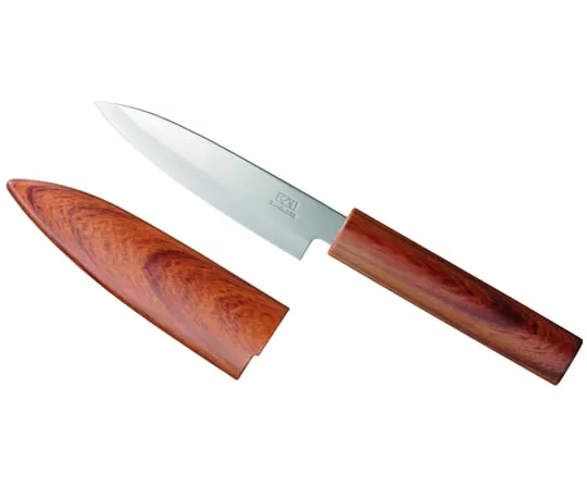 69-6397-70　KK Fruit Knife (Wood Grain)　DH8017