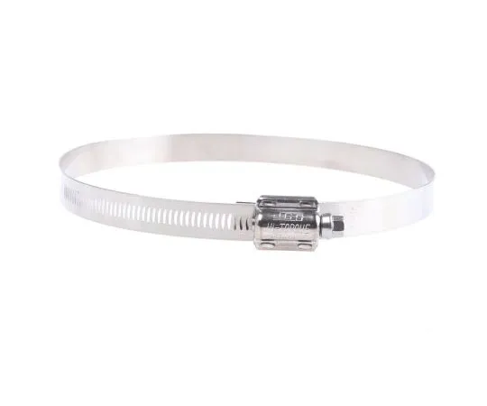63-7586-99 HI-TORQUE Stainless Steel Slotted Hex Worm Drive, 16mm Band Width, 150mm - 180mm Inside Diameter HTM180P