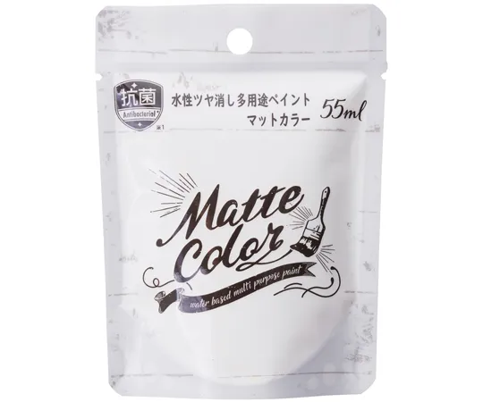 67-7120-75 Water-Based Multipurpose Paint Mat Color Snow White 55 mL