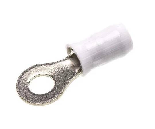 63-7734-03 TE Connectivity PIDG, STRATO-THERM Series Insulated Crimp Ring Terminal, M4 Stud Size, 2.15mm² to 2.15mm² Wire Size, 50840