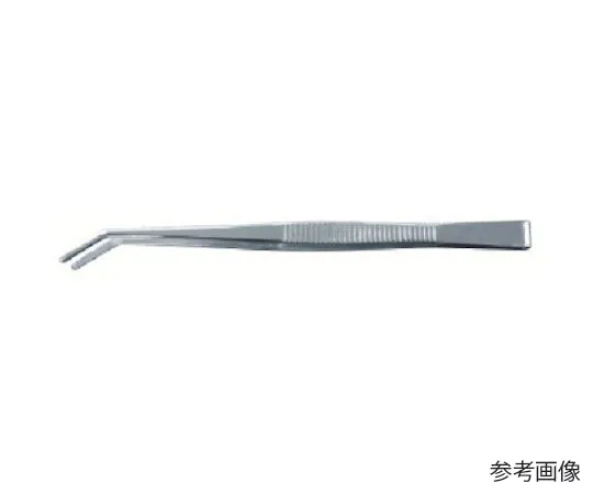 67-7214-62 Stainless Steel Tweezers 180 mm Bent Tip 138