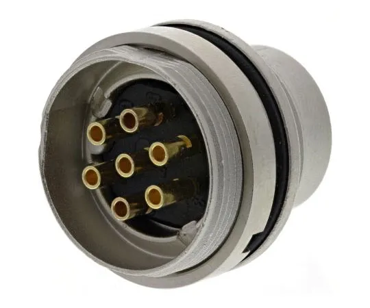63-7615-17 Lumberg 7 Pole Din Plug Plug, DIN EN 60529, 5A, 250 V ac IP68 0314 07