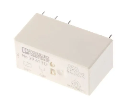 63-7596-14 Phoenix ContactREL-MR- 24DC/21HC SPDT Non-Latching Relay PCB Mount, 24V dc Coil, 16A 2961312