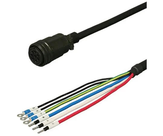 69-5267-79　Mitsubishi Electric Power Cable 15 m Movable Straight Plug with Electromagnetic Brake DSVPWS1-12BP-015-E　DSVPWS1-12BP-015-E