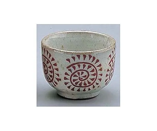 62-6819-40 Shu octopus, arabesque, guinomi D02-37