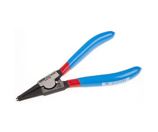 63-7623-37 RS 135 mm Chrome Molybdenum Steel Circlip Pliers With Straight Tip, Range 10 → 25 mm 541-6860