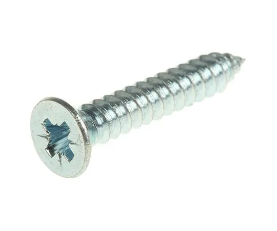 63-7627-47 RS Pro Bright Zinc Plated Steel Self Tapping Screw N°8 x 1in Long 25mm Long 546-5531
